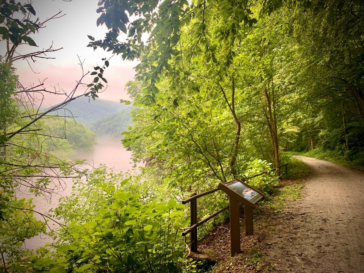 Ohiopyle Biking along the Youghiogheny River